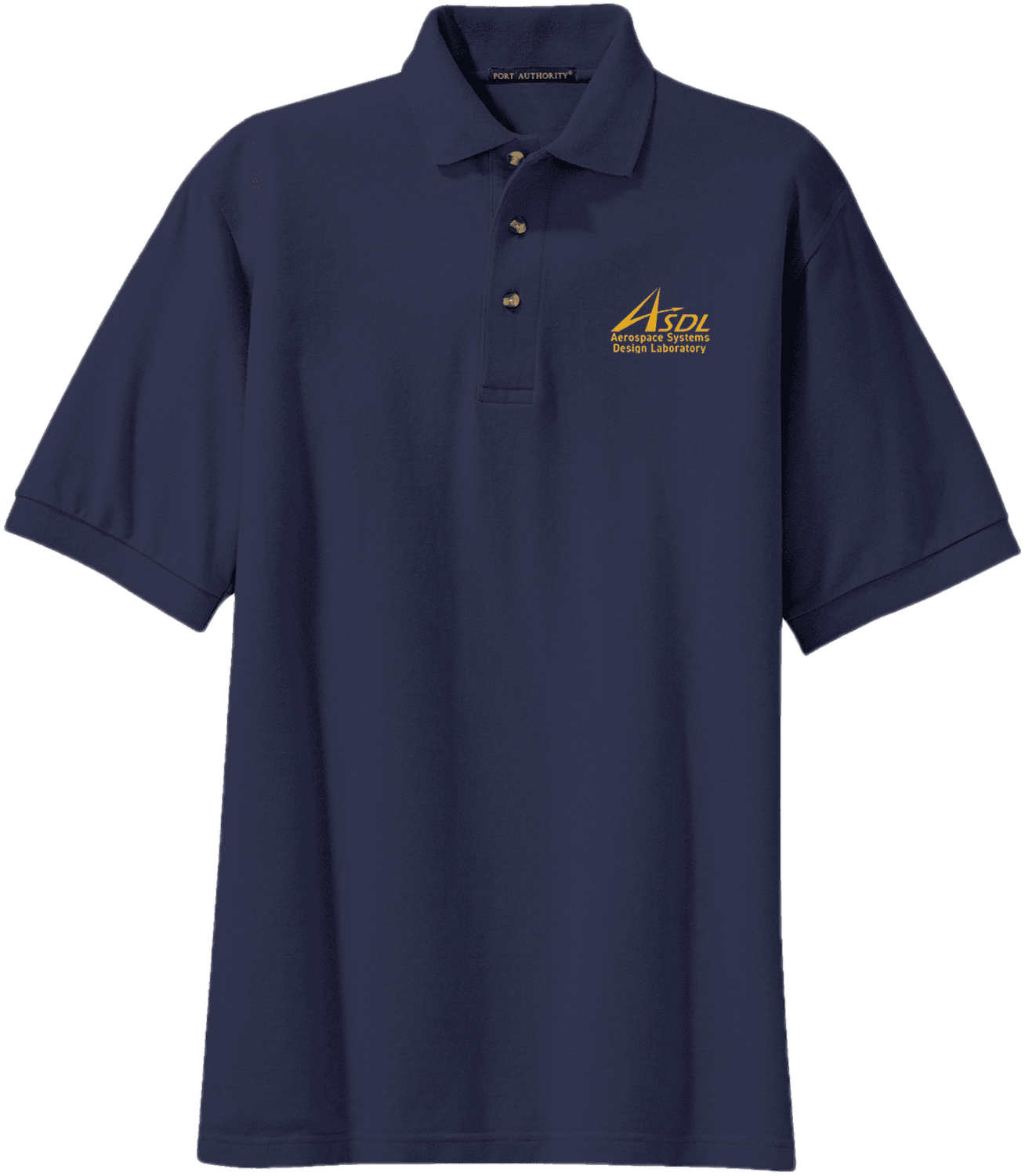 Men's Embroidered Heavyweight Cotton Pique Polo